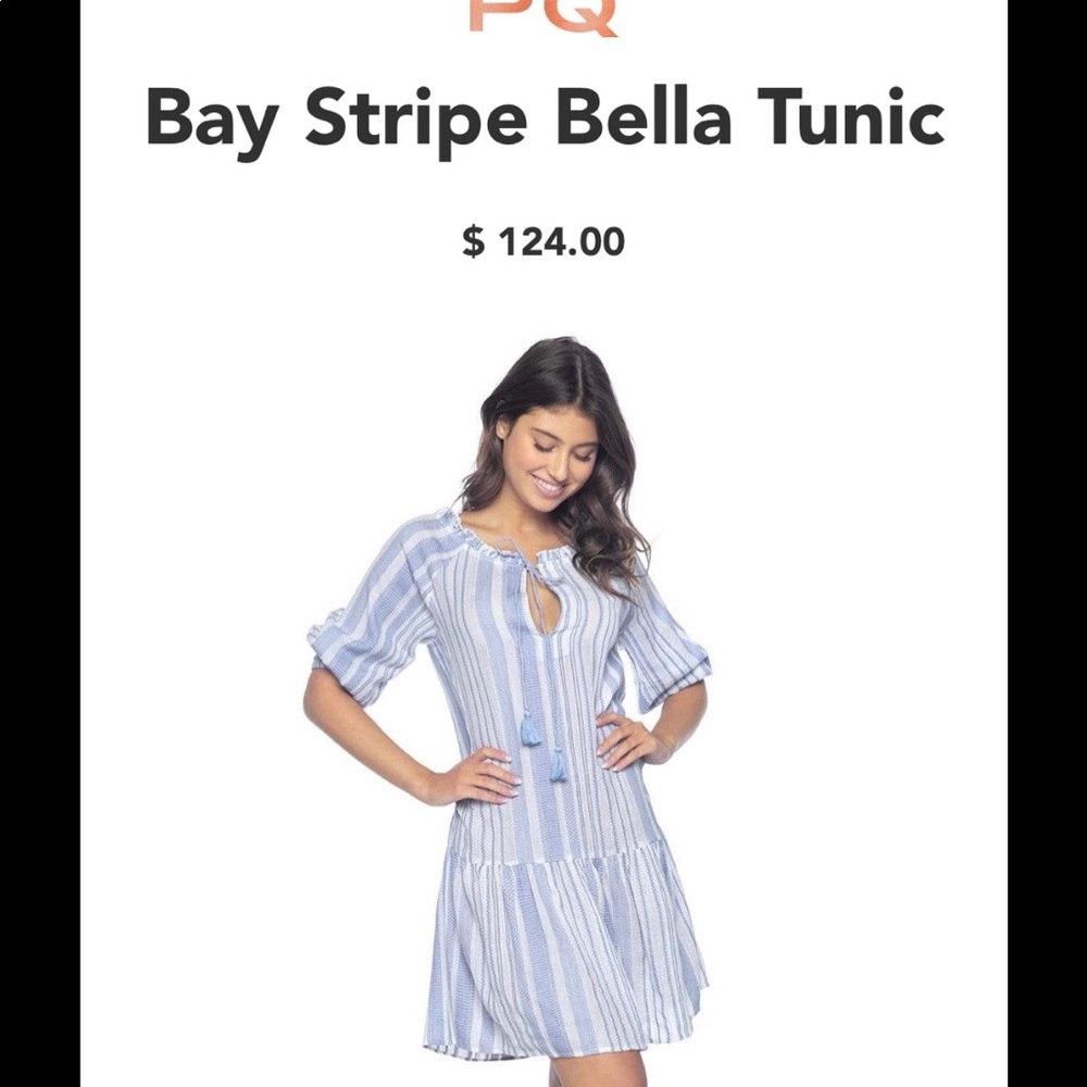 Bay stripe Bella tunic